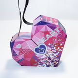 Wholesale Custom Heart Shaped Gift Boxes with Handle – Flip Top, Bulk Order