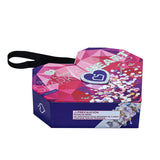Wholesale Custom Heart Shaped Gift Boxes with Handle – Flip Top, Bulk Order