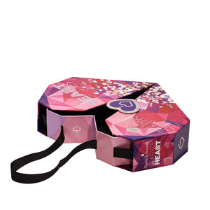 Wholesale Custom Heart Shaped Gift Boxes with Handle – Flip Top, Bulk Order